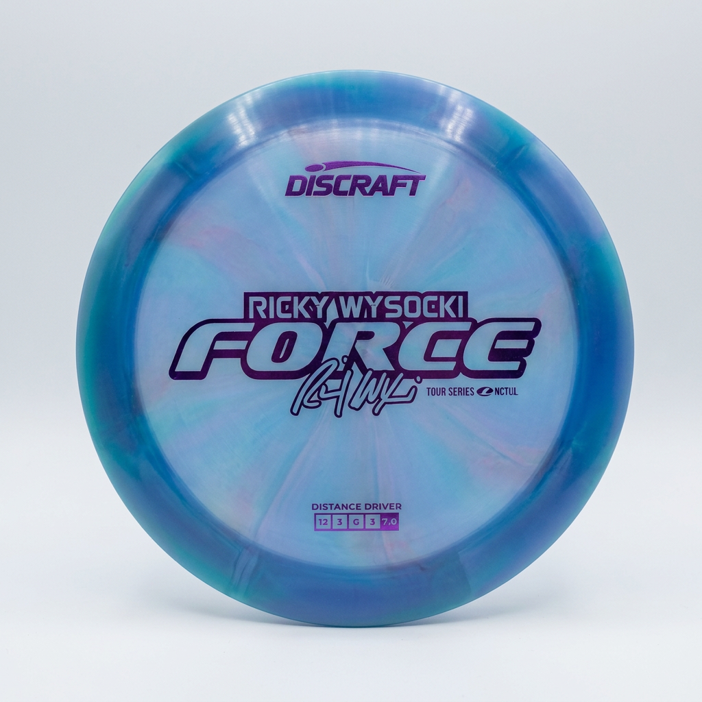 Discraft Ricky Wysocki Tour Series Z Swirl Force | Distance Driver | 177g | New