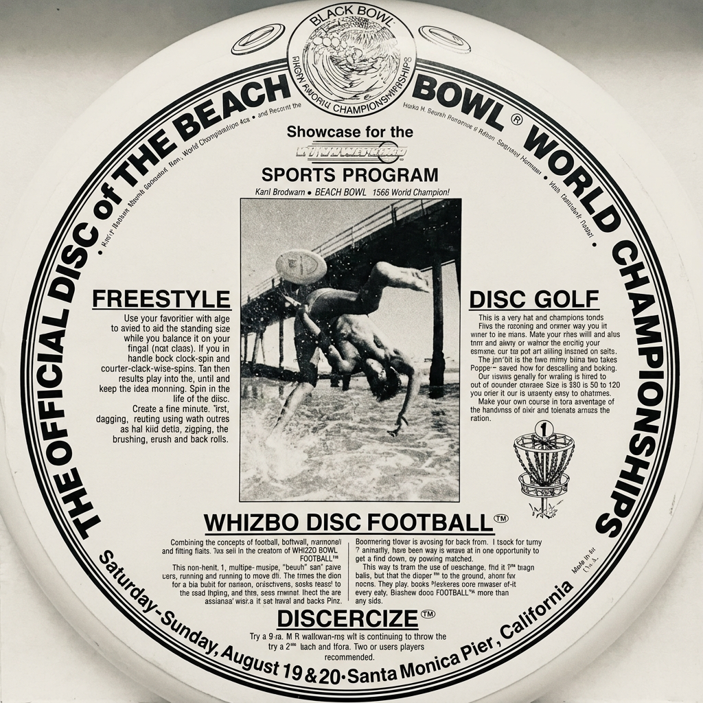 Dynamic Discs Super Puppy | Long Beach Bowl World Championships Event Disc | Vintage 1983 | Sealed