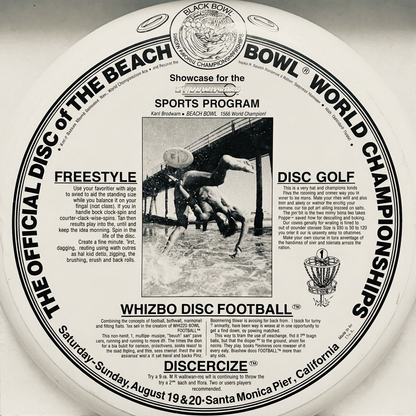 Dynamic Discs Super Puppy | Long Beach Bowl World Championships Event Disc | Vintage 1983 | Sealed